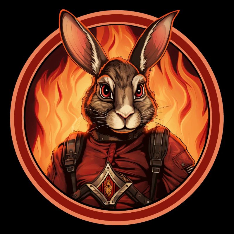 Lapin pompier