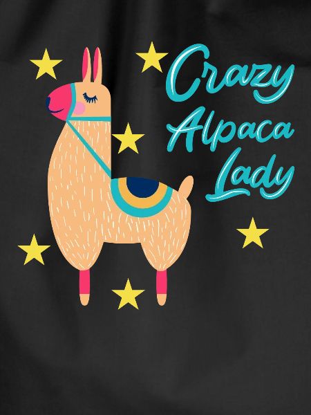 Crazy Alpaca Lady Alpaka