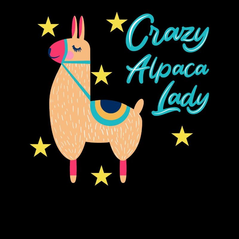 Crazy Alpaca Lady Alpaka