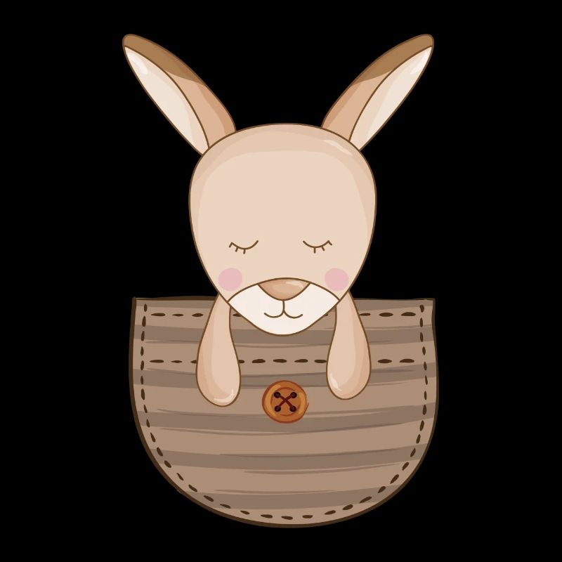 Süßes Känguru Beutel Kängurus