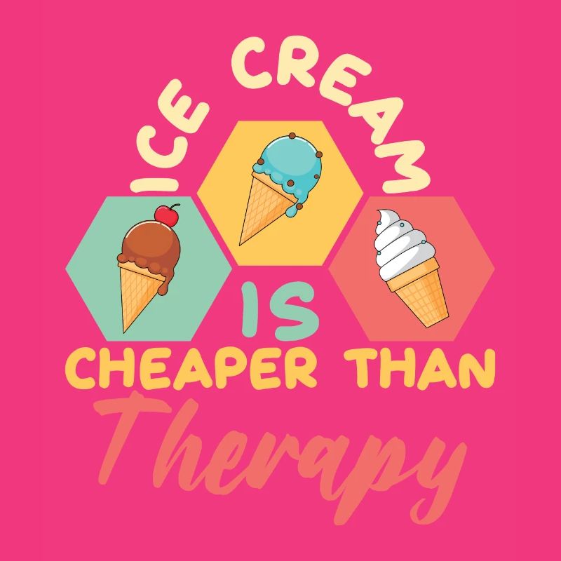 Crème glacée moins chère thérapie Eiscreme Eis
