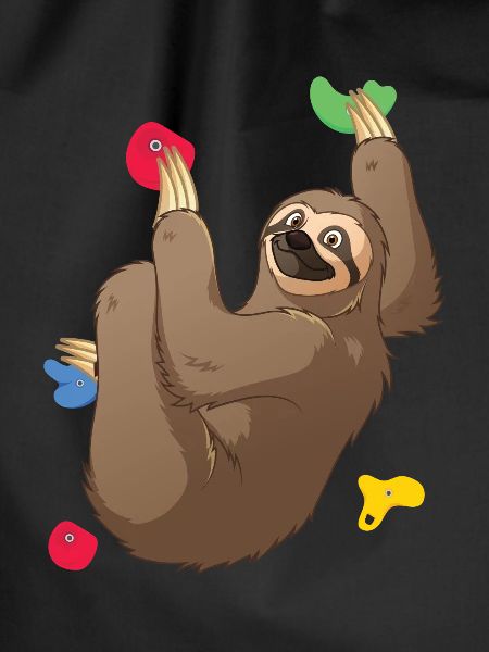 Cat Sloth Climbing Mountaineering