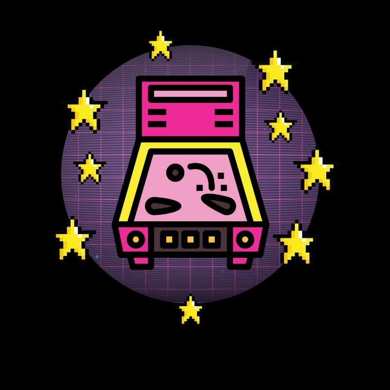 Pinball Machine Arcade Retro