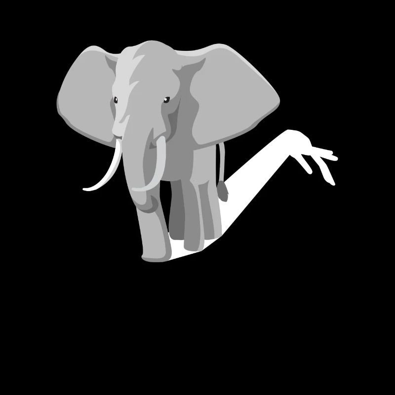 Shadow Play Shadow Elephant