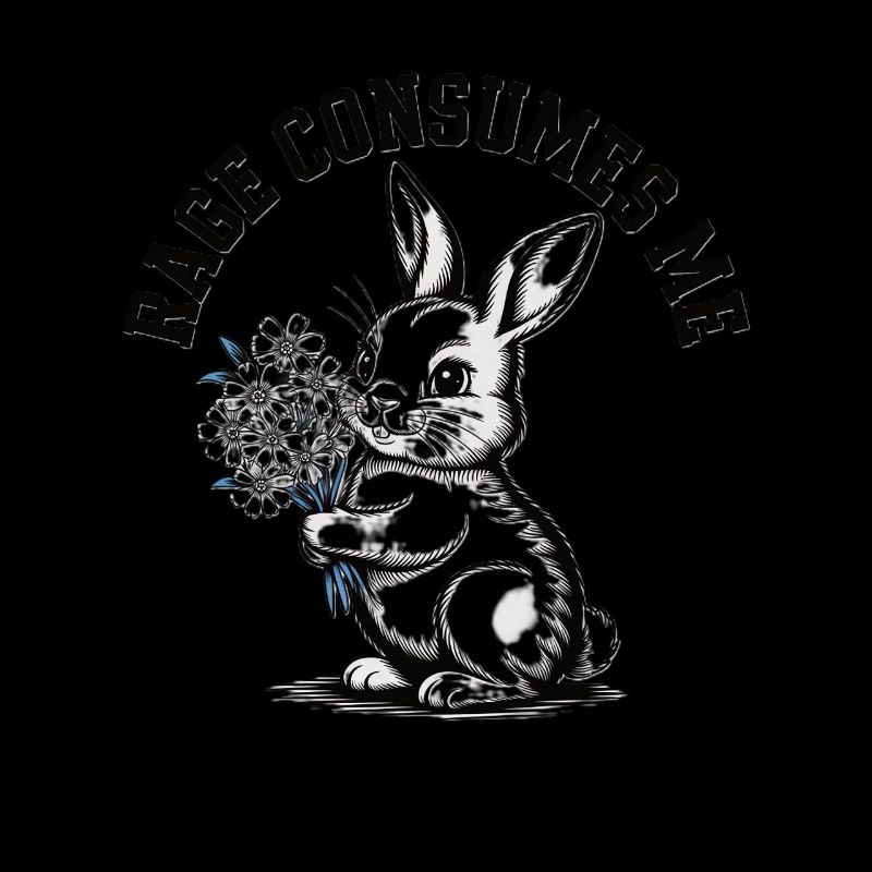 Rage Consumes Me Rabbit