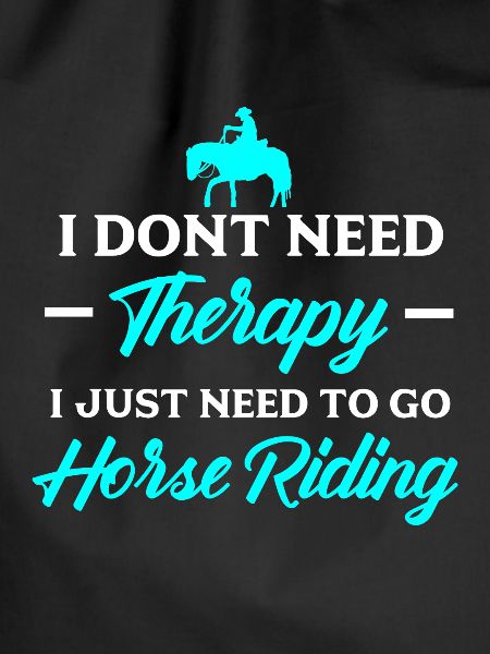 Riding horses