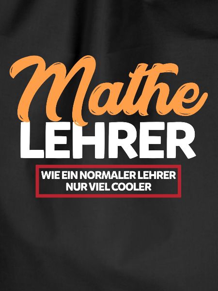 Mathematik Lehrer Mathelehrer