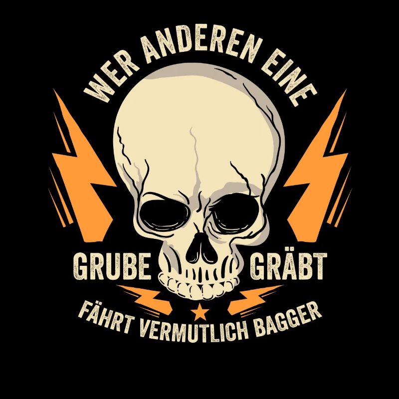 Bauarbeiter Baggerfahrer Tagebau Bauarbeiten