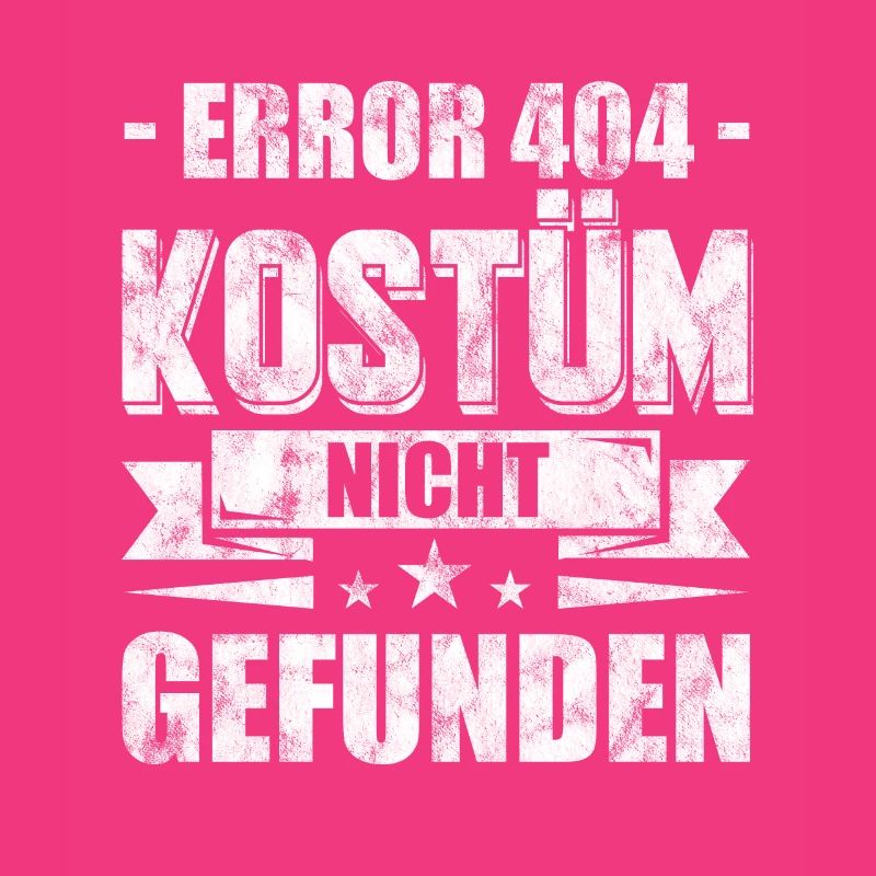 Error 404 Karneval Kostüm Programmierer