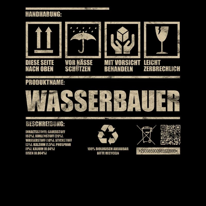 Wasserbauer Vintage Distressed Geschenkidee