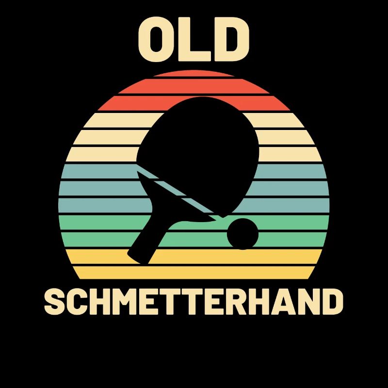 Old Schmetterhand Tischtennis Geschenk