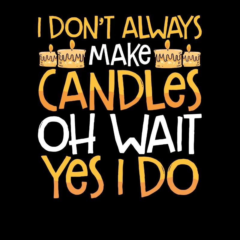 I make candles