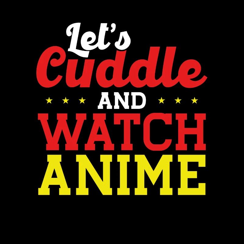 Cuddle and watch anime
