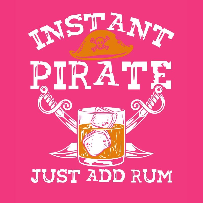 Pirate ajoute simplement du rhum