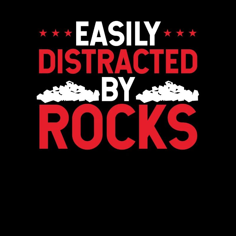 Distractible by rocks