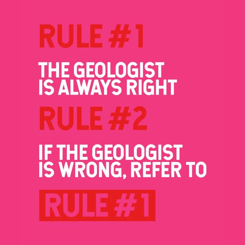 Geologist Rules