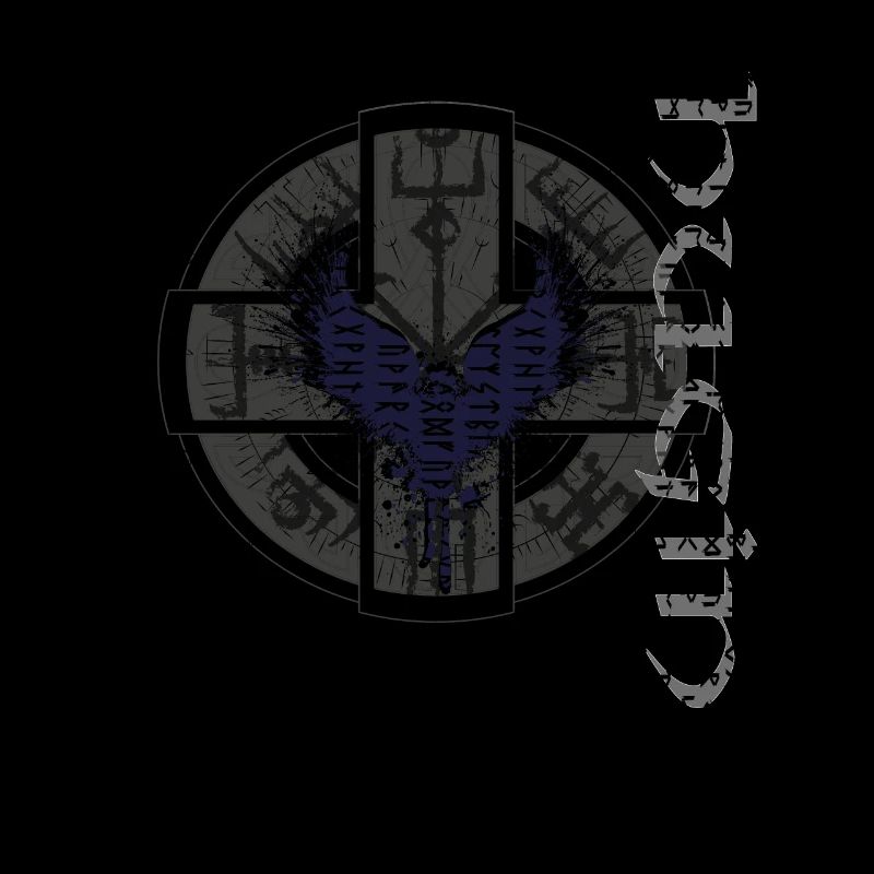 Vegvisir Raven Rune Compass