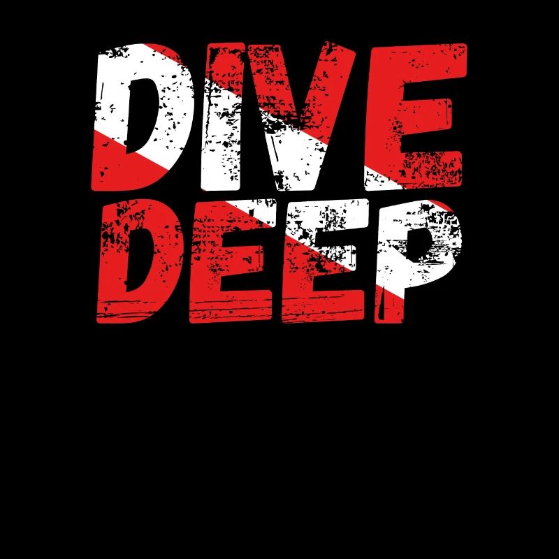 Dive deep A diver