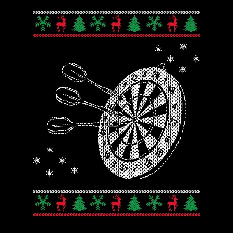 Dartboard In Christmas