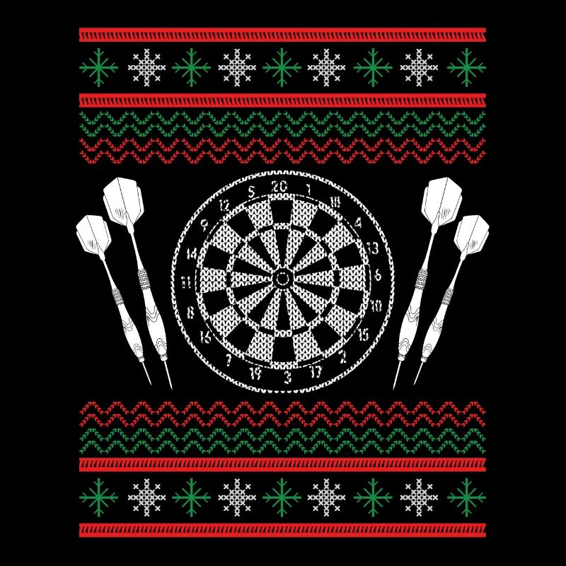 Jeu de fléchettes et fléchettes pour Noël