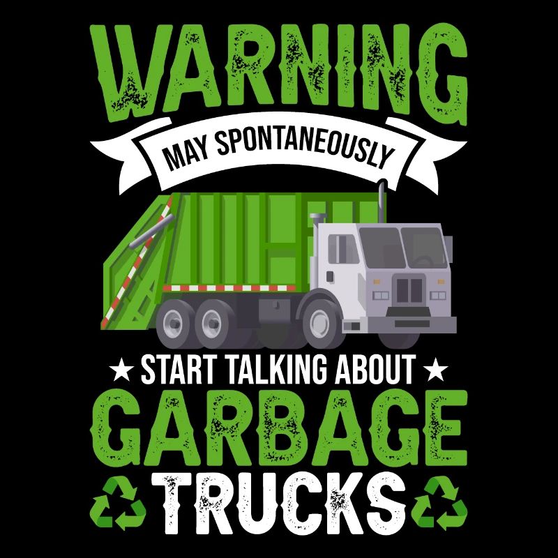 Talking about garbage trucks Garbage dump driving trucks