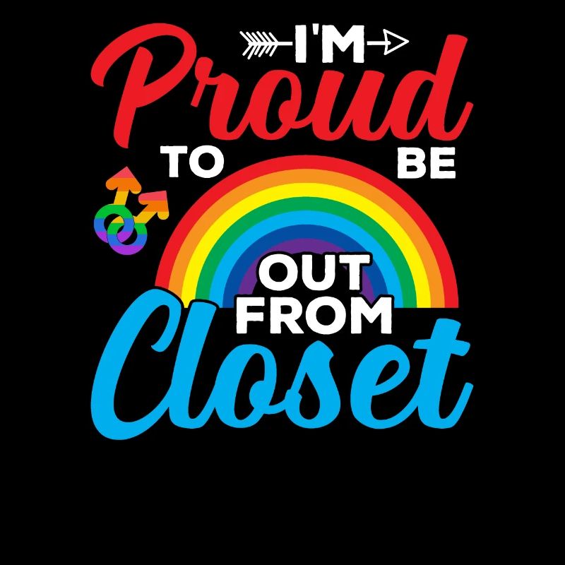 Fier de sortir du placard Conscience gay LGBTQ
