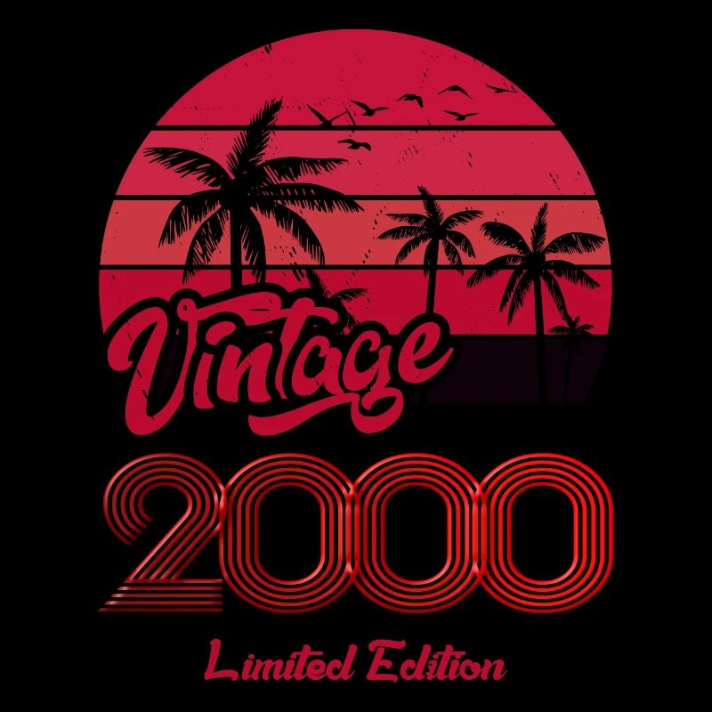 Vintage Year 2000 Limited Edition Red