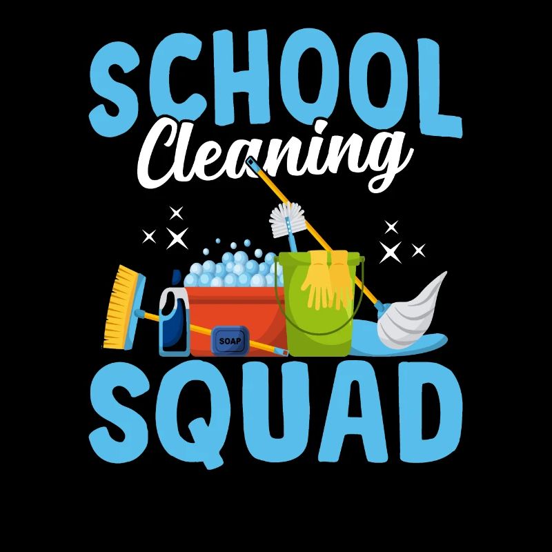 School Cleaning Squad Housekeeper