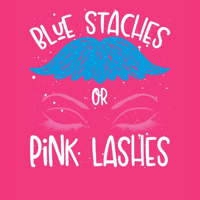 Blaue Stäbe Oder Rosa Wimpern