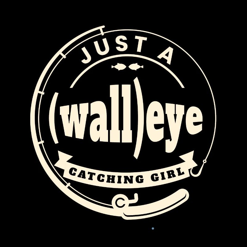 Just a walleye catching Girl