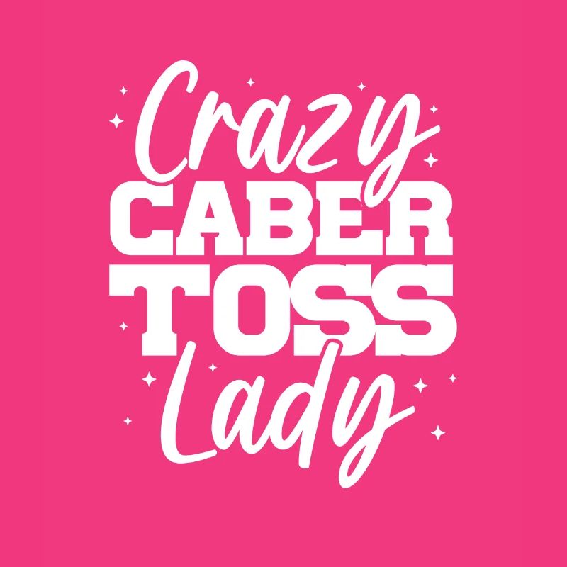 Crazy Caber Toss Lady Lanceur de tronc d’arbre