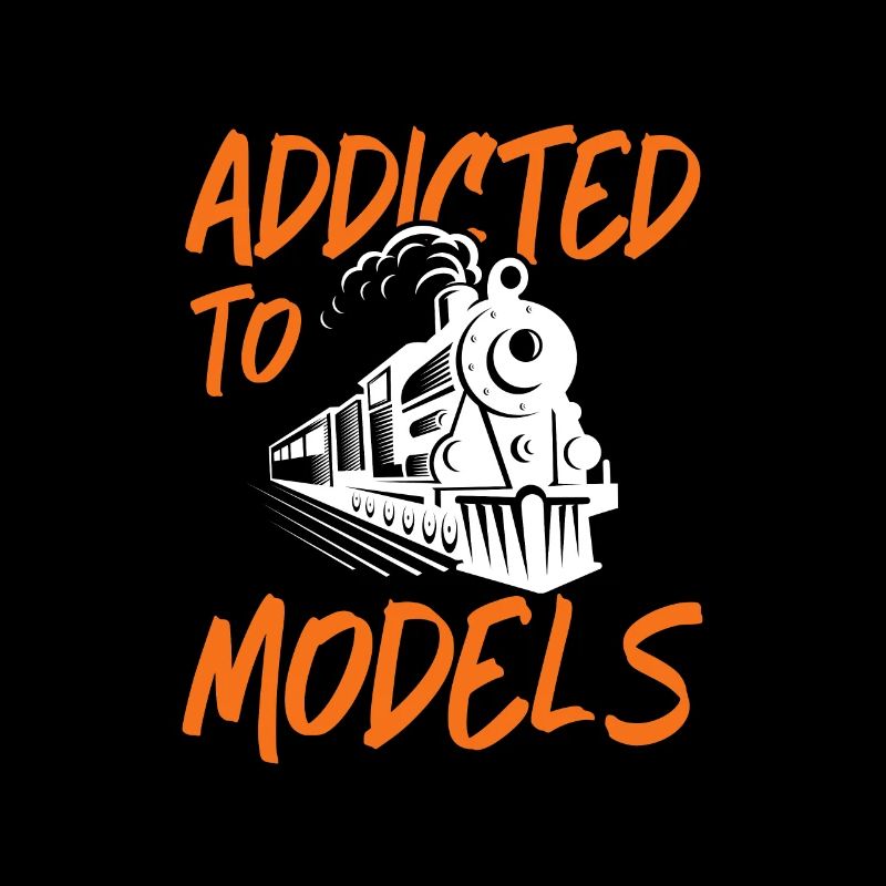 addicted to models Design for a lover of train