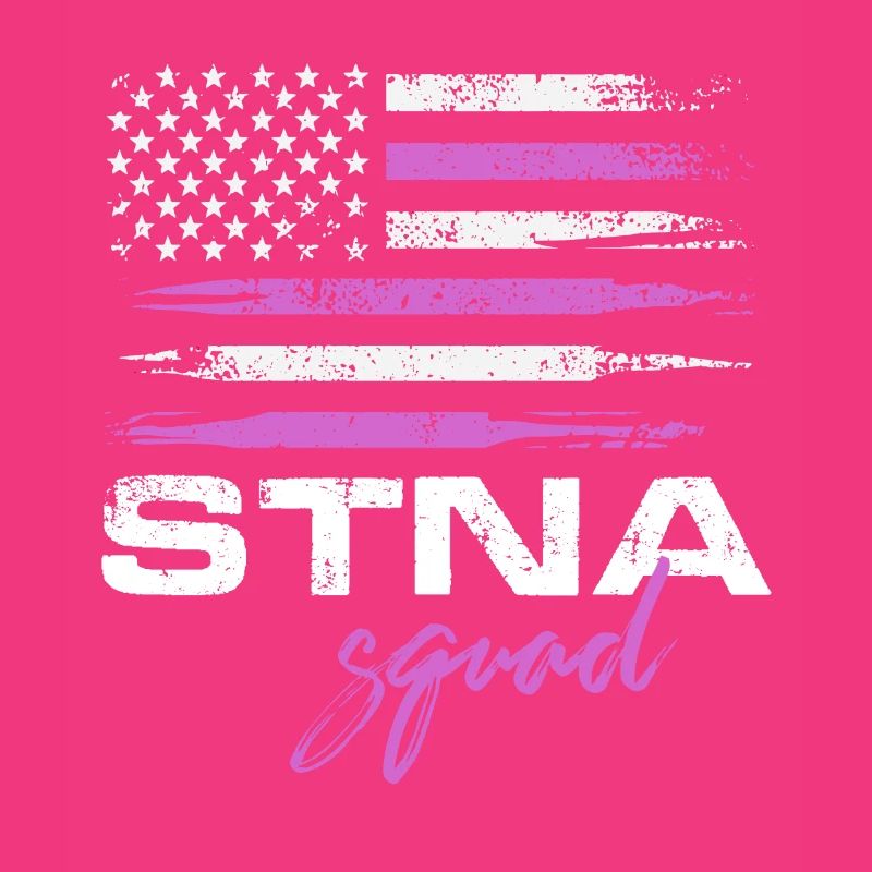 stna squad american flag Design for a nursing