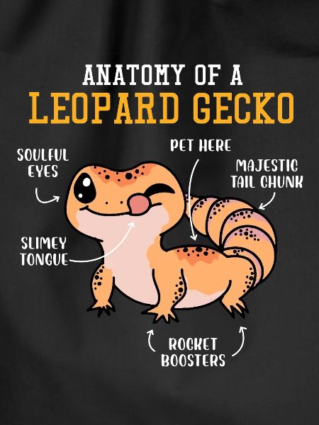 Funny Leopard Gecko Design