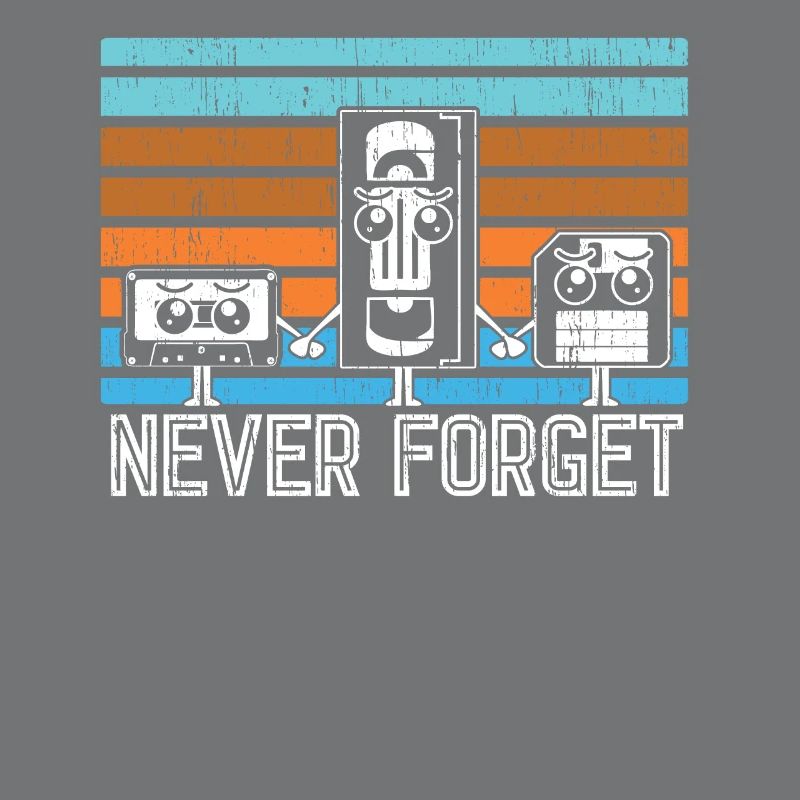 Retro Never Forget Vintage Gift Idea