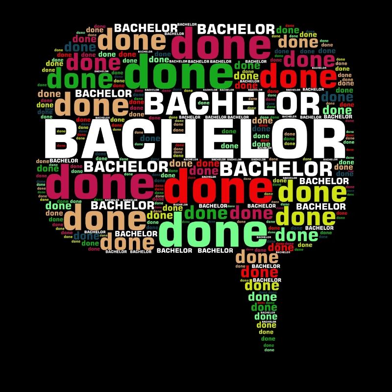 Bachelor done Abschlussshirt
