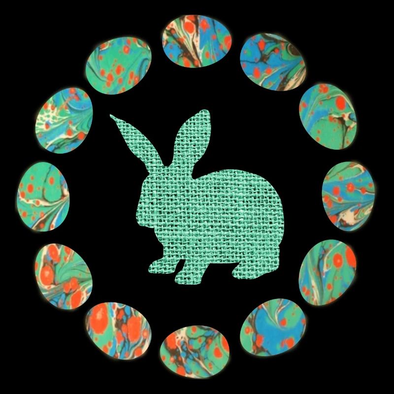 hase im eierkranz e 4