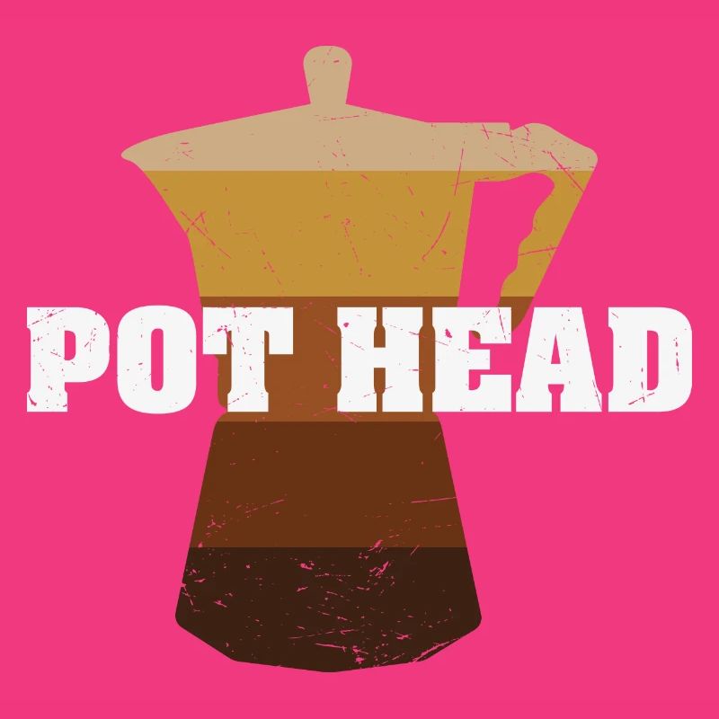 Pot Head, Vintage, Morgenmuffel