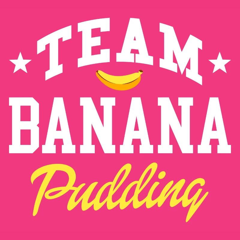 Pudding à la banane de l’équipe