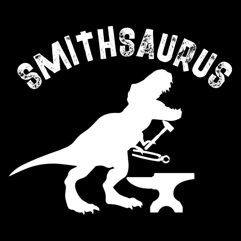 smithsaurus Design for a blacksmith or forge lover