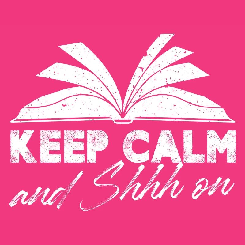 Keep Calm And Shhh On Library Assistant