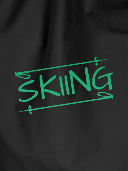 skiing