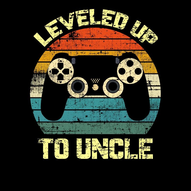 New Uncle Gift/ Leveled Up To Uncle Tees/ Gift for
