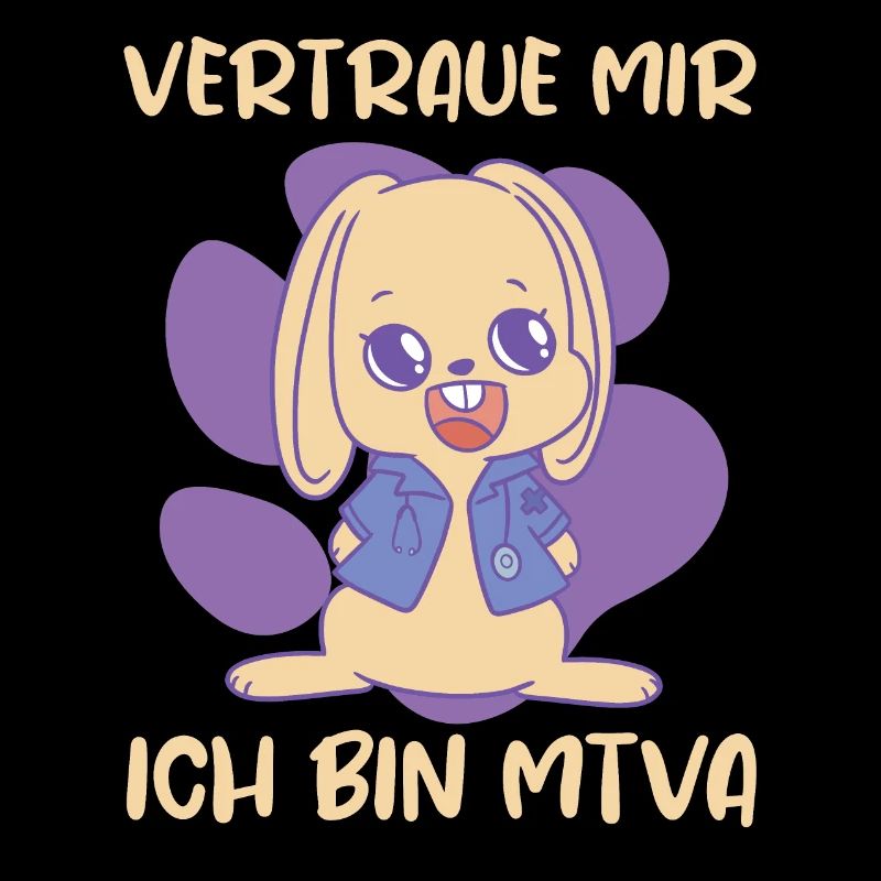 vertraue mir ich bin mtva tierarzthelfer
