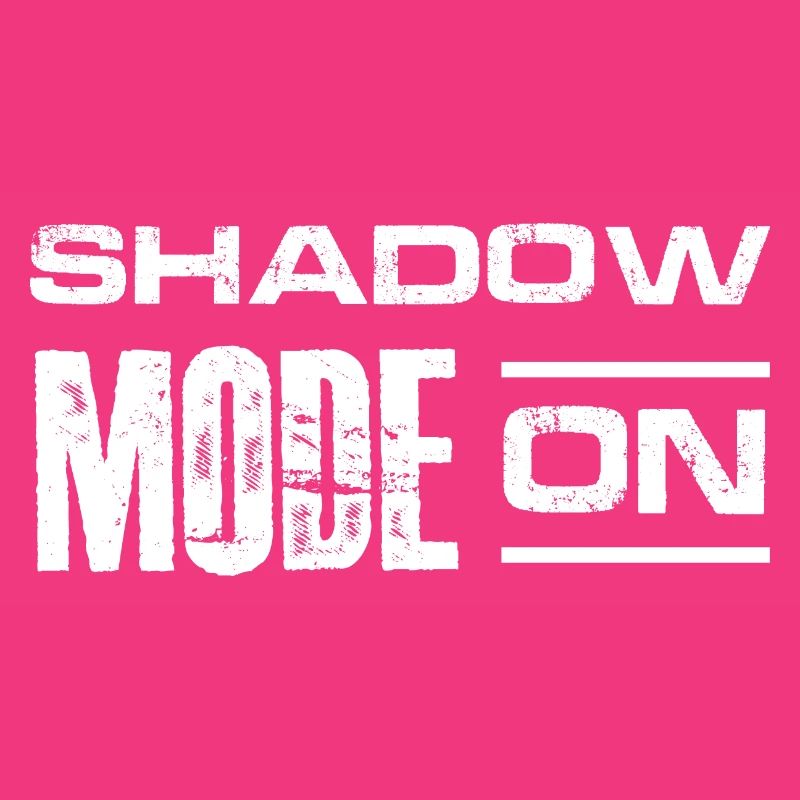 shadow mode on Design for a backstage worker