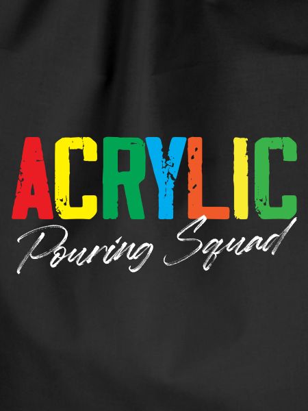 Acrylic pouring squad