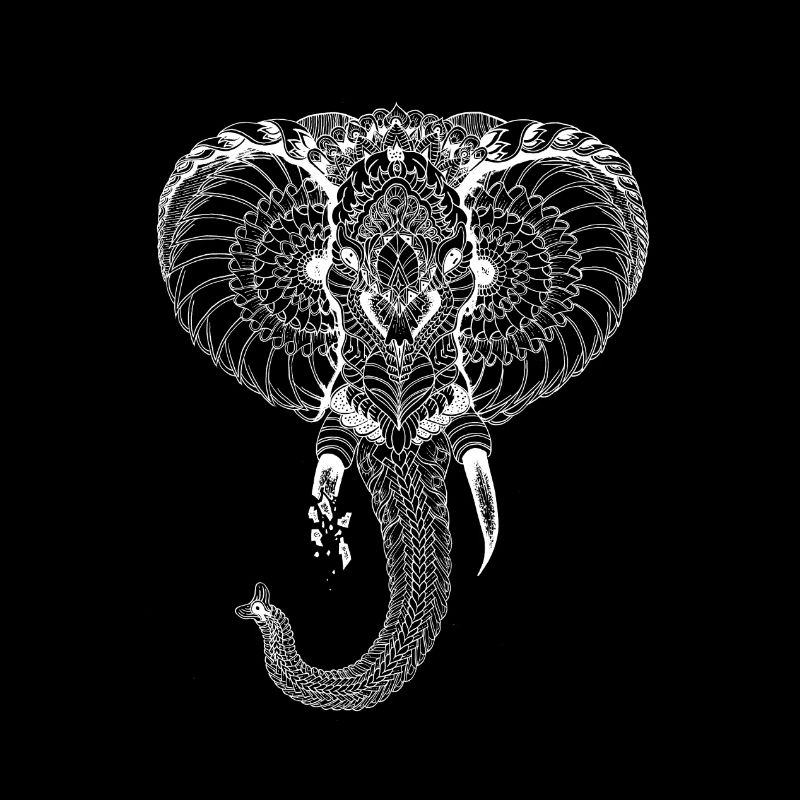 Elephant stylisé