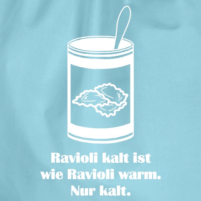 Kalte Ravioli - Weiß