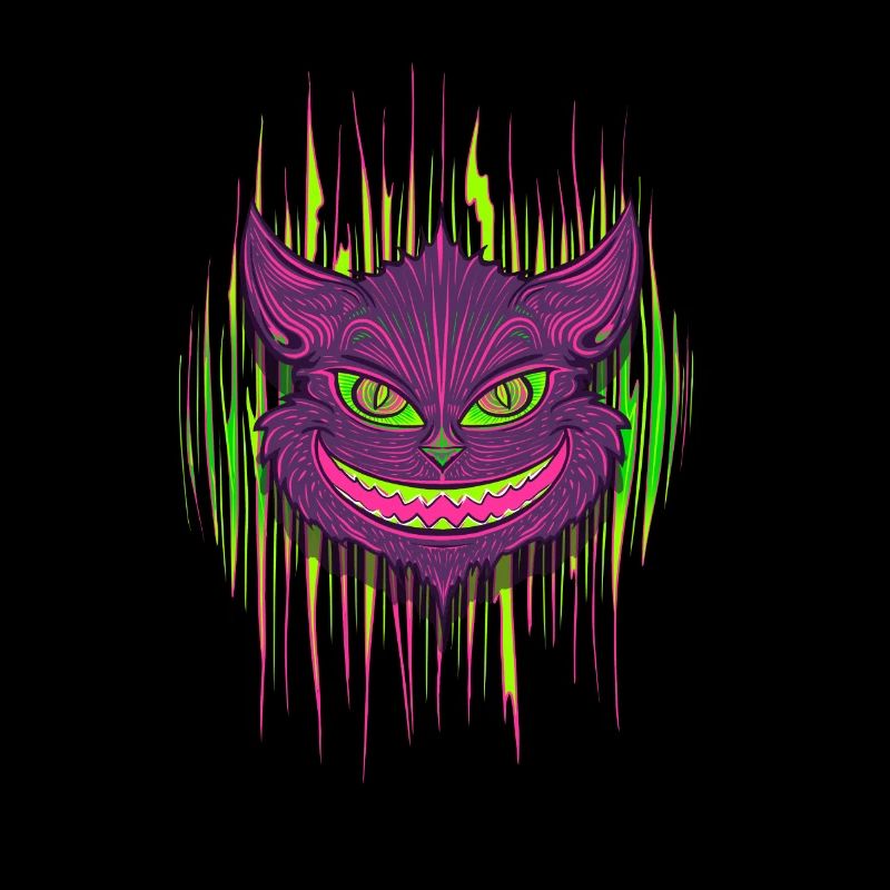 Böse Katze