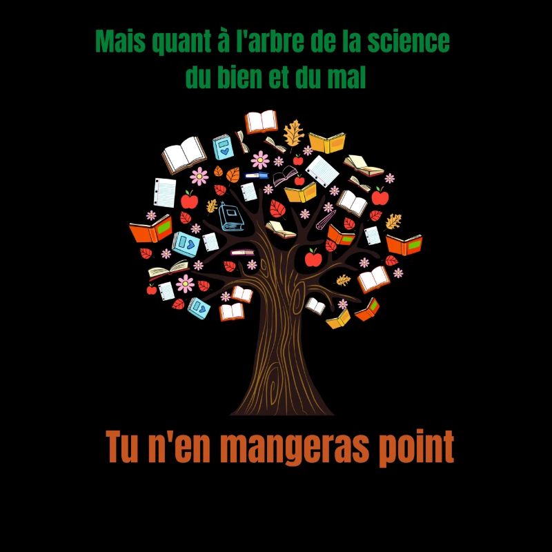Mais quant à l'arbre de la science du bien et !